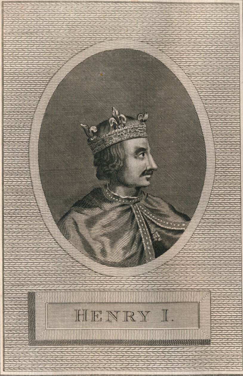 الملك هنري الأول ، 1793 بواسطة غير معروف
