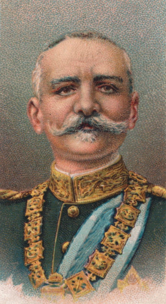 الملك بيتر الأول 1844-1921 من صربيا ، 1917 بواسطة غير معروف