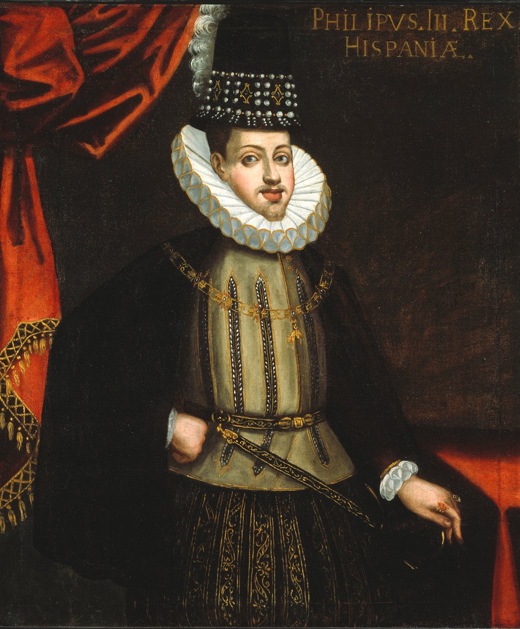 الملك فيليب الثالث ملك إسبانيا ، كاليفورنيا. 1590-1600. بواسطة غير معروف