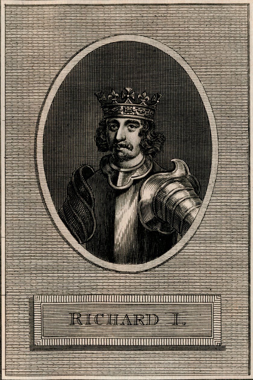 الملك ريتشارد الأول ، 1793 بواسطة غير معروف