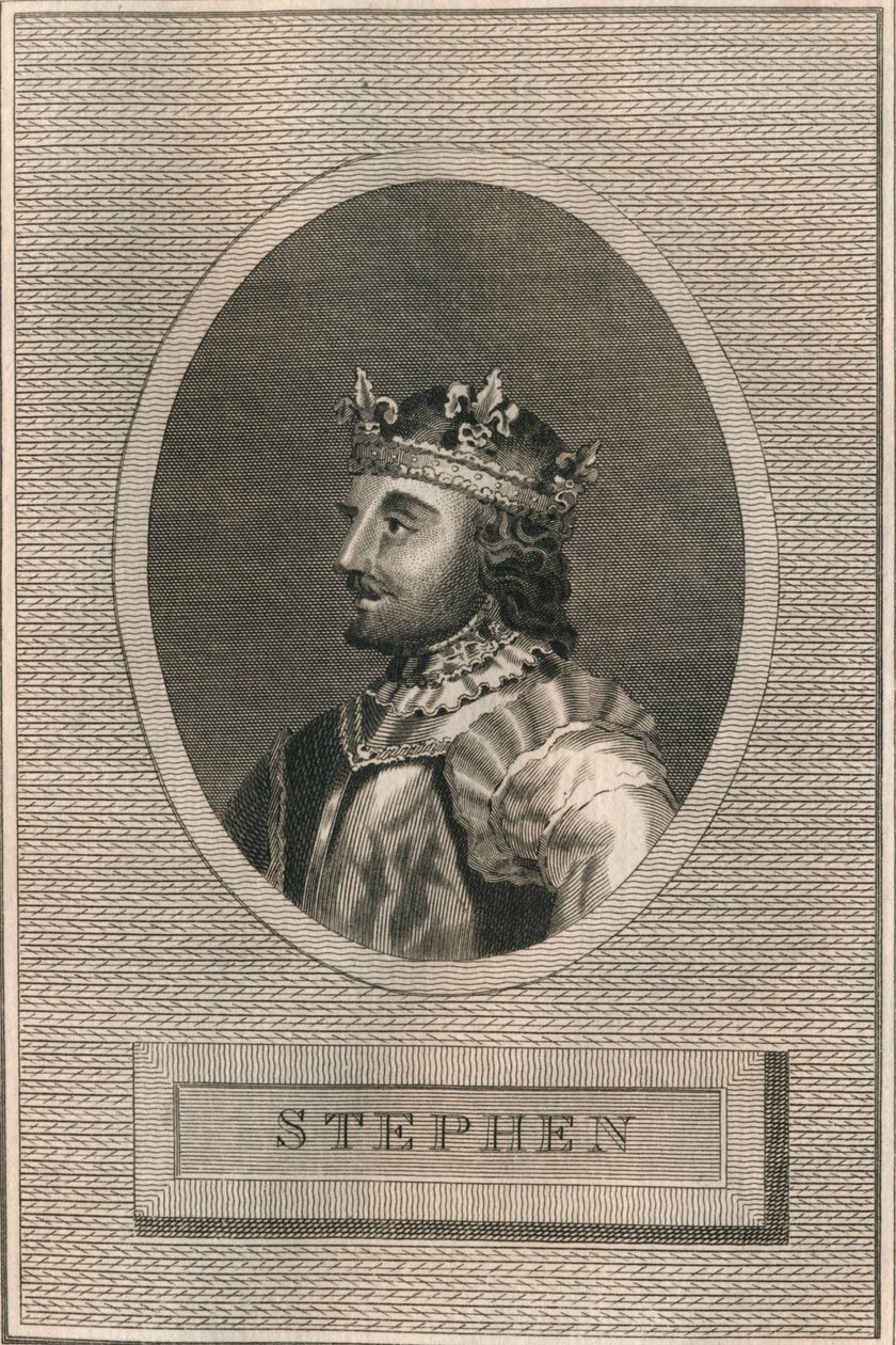 الملك ستيفن ، 1793 بواسطة غير معروف