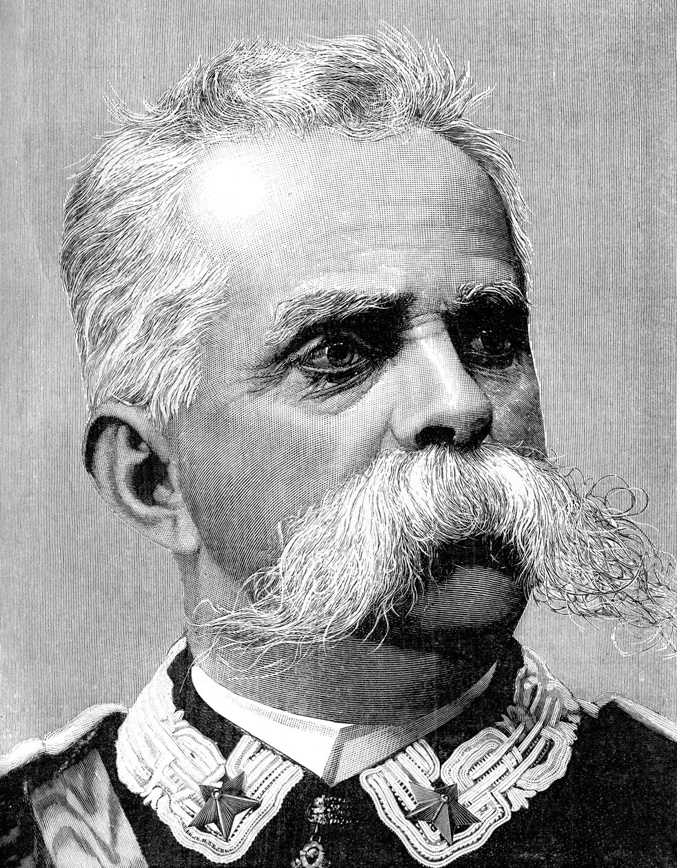 الملك أومبرتو الأول ملك إيطاليا 1900 بواسطة غير معروف