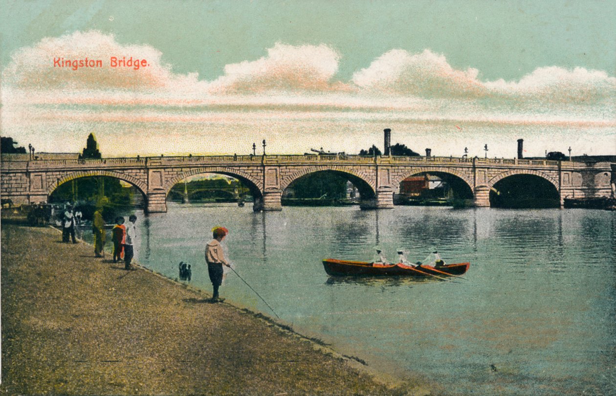 جسر كينغستون ، 1908 بواسطة غير معروف