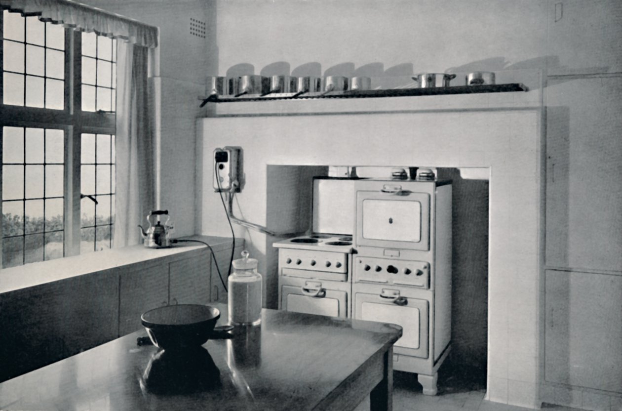 مطبخ من تصميم RW Symonds ، 1938 بواسطة غير معروف