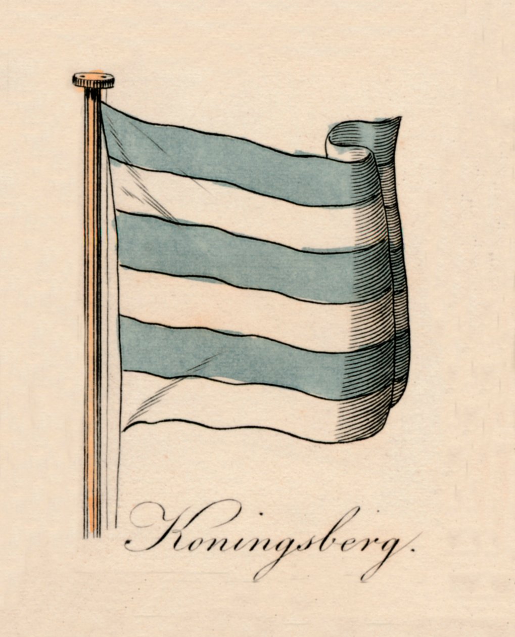كونينغسبرغ ، 1838 بواسطة غير معروف