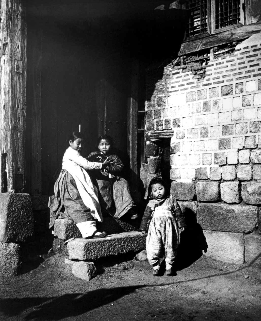 الأطفال الكوريون ، كوريا ، 1900 بواسطة غير معروف
