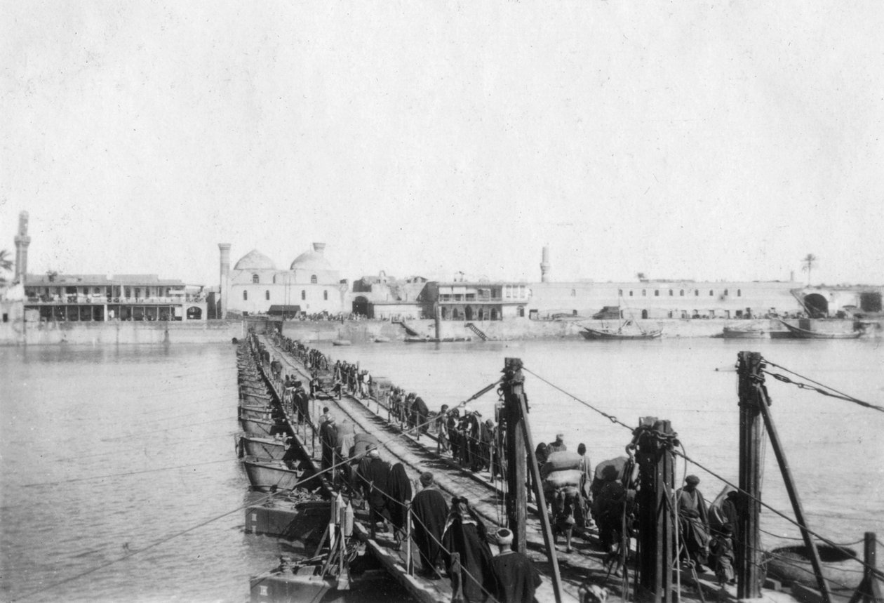 جسر كوتاه ، بغداد ، العراق ، 1917-1919 بواسطة غير معروف