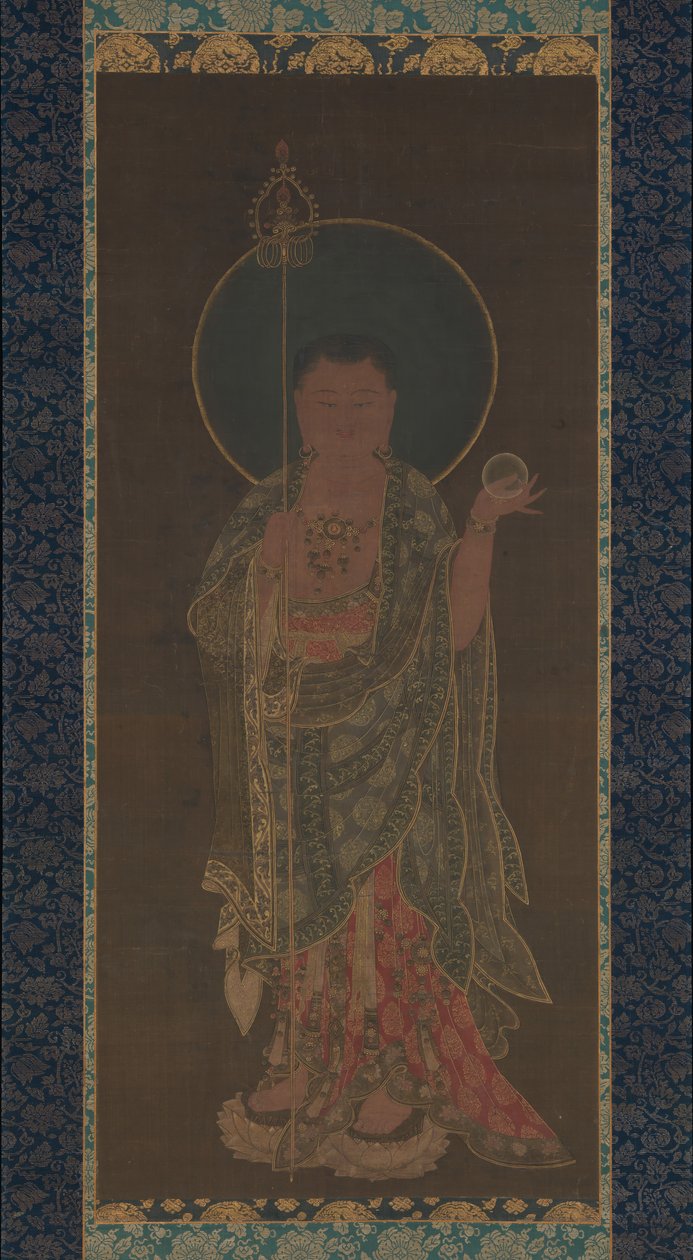 Kshitigarbha ، النصف الأول من القرن الرابع عشر. بواسطة غير معروف