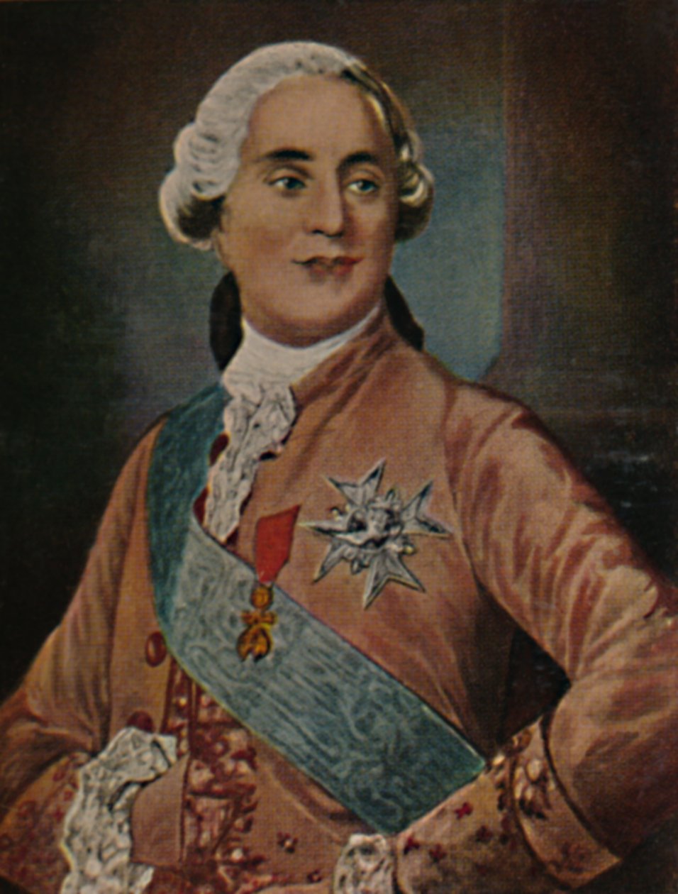 الملك لويس السادس عشر ملك فرنسا 1754-1793. - تصوير دوبليس 1934. بواسطة غير معروف