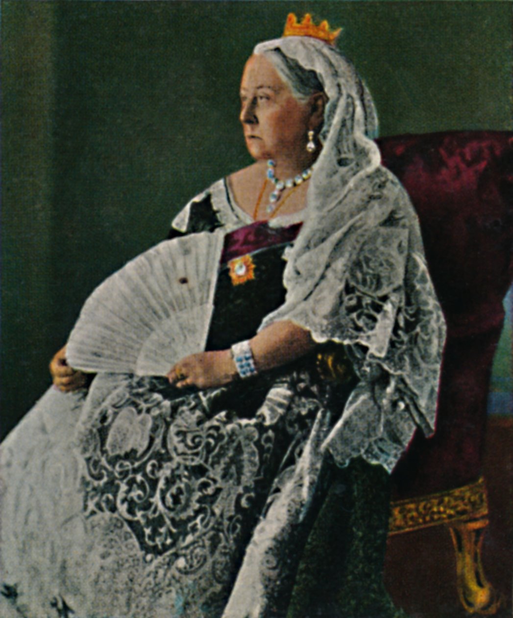 الملكة فيكتوريا ملكة إنجلترا 1819-1901 ، 1934. بواسطة غير معروف
