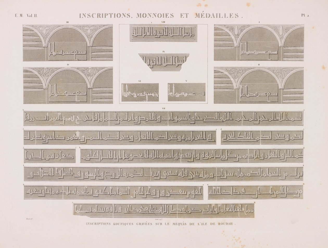 Kufic Inscriptions بواسطة غير معروف