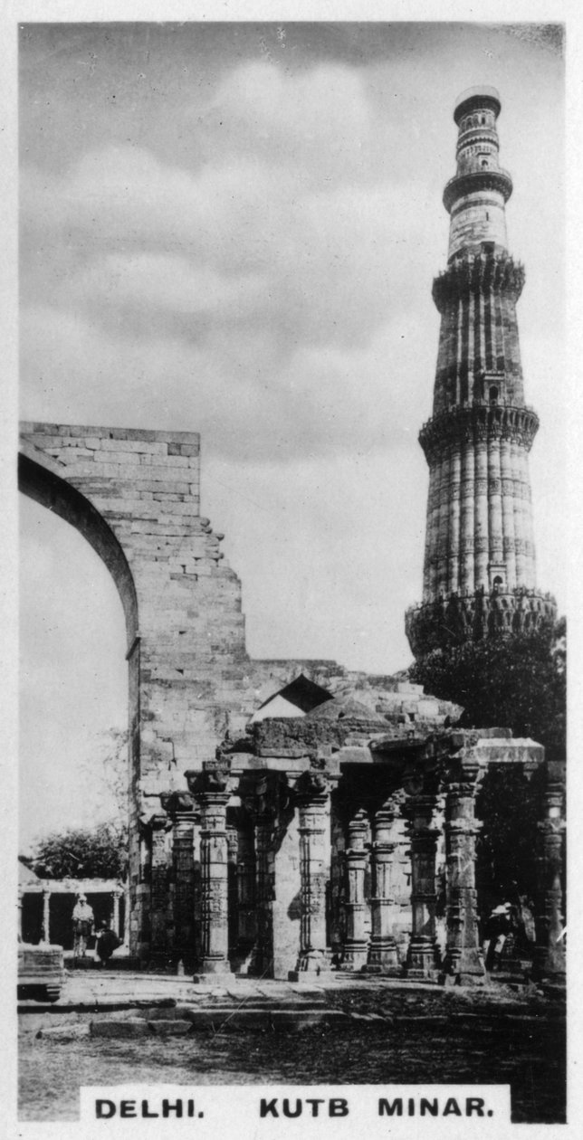 Kutb Minar ، دلهي ، الهند ، c1925 بواسطة غير معروف