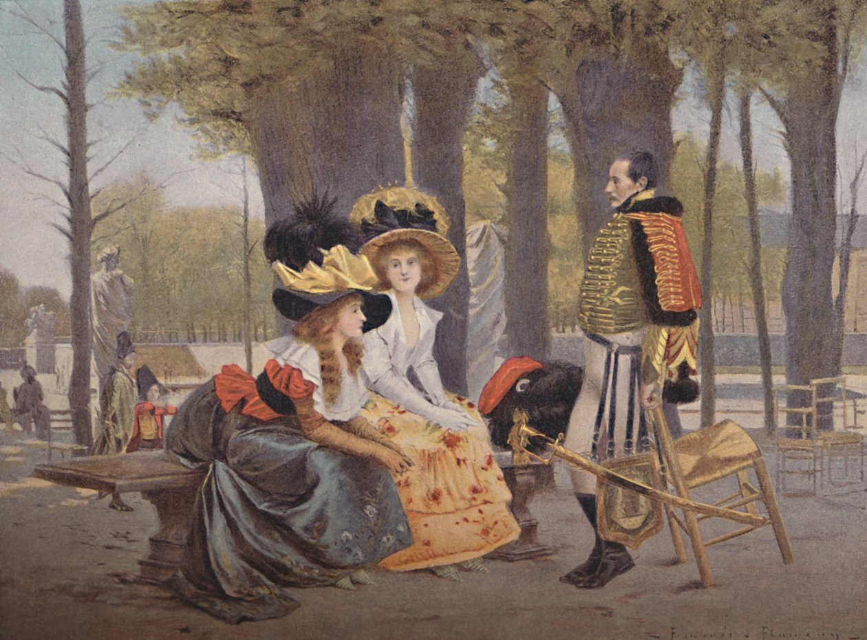 لا كوزيري. - الحياة في باريس عام 1793 ، 1896 بواسطة غير معروف