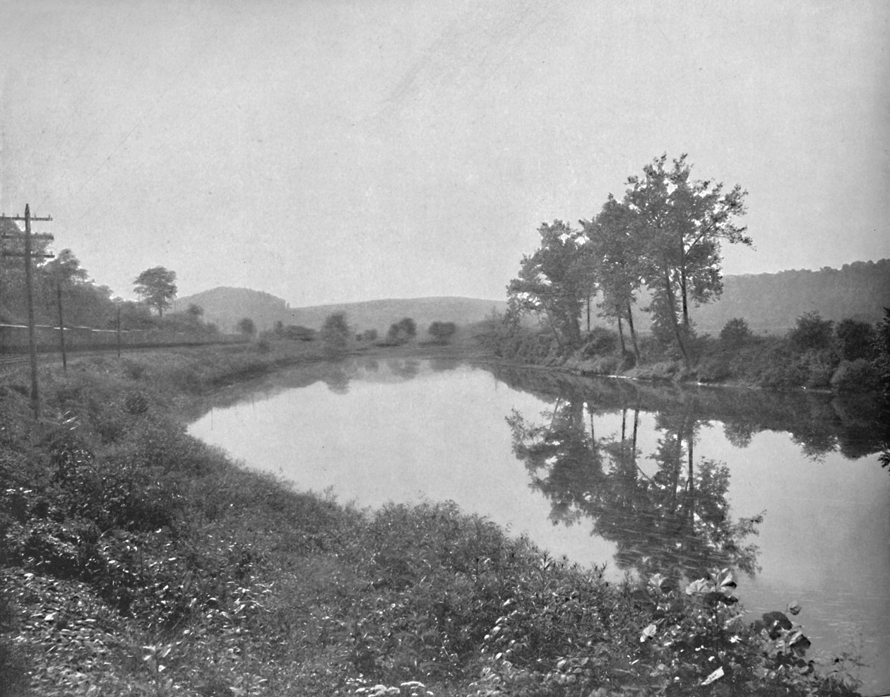 لا كول ينظر غربًا ، سكة حديد بنسلفانيا ، c1897. بواسطة غير معروف