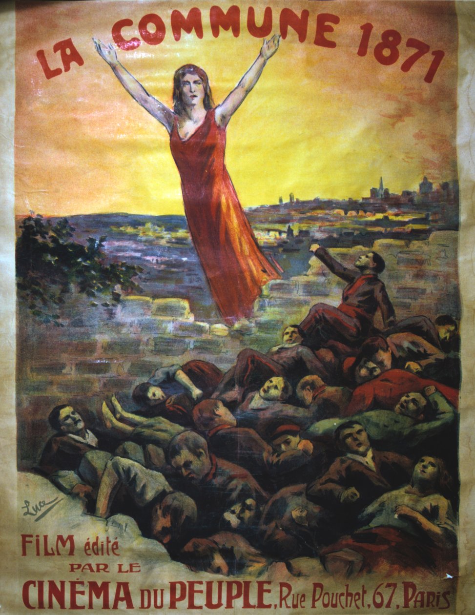 La Commune 1871 ، ملصق سينمائي بواسطة غير معروف