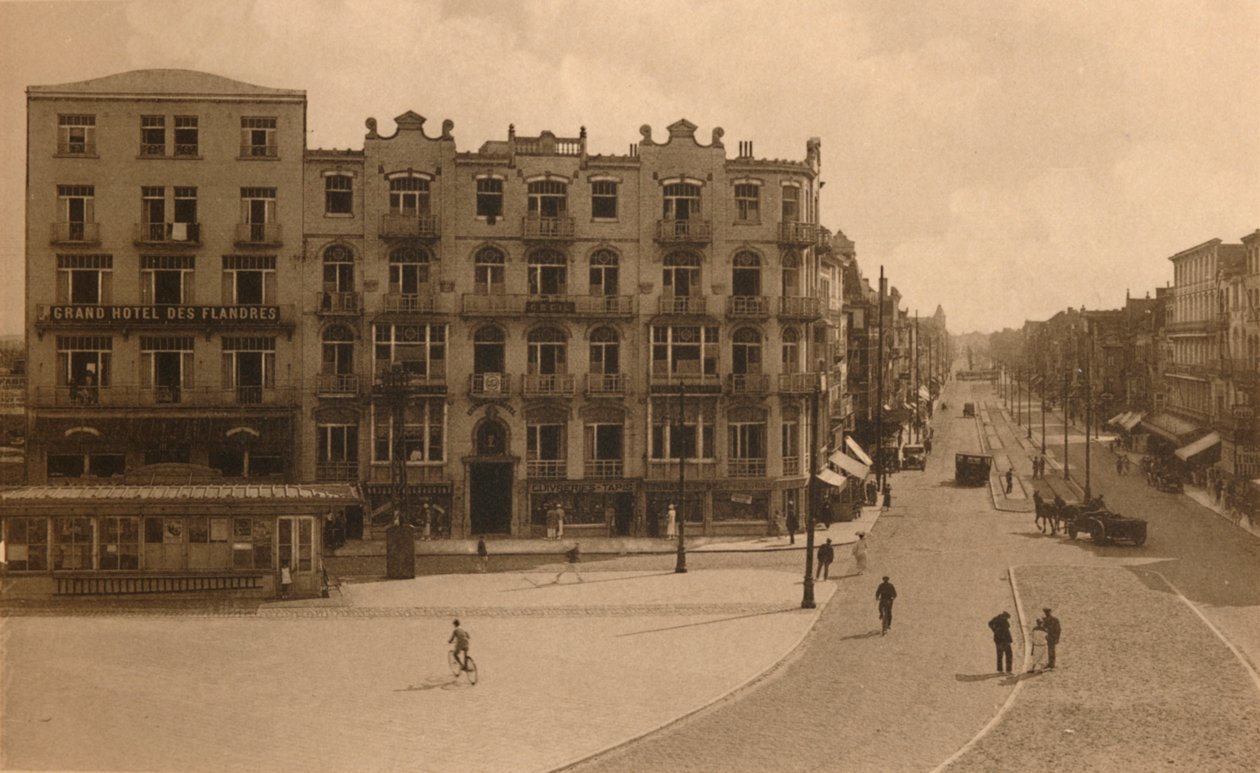 الأماكن العامة وشارع ليبينز ، تاون سكوير وشارع ليبينز ، c1900. بواسطة غير معروف