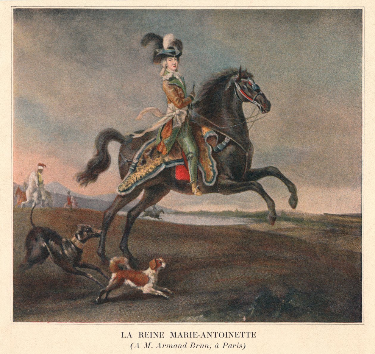 الملكة ماري أنطوانيت ، 1783. بواسطة غير معروف