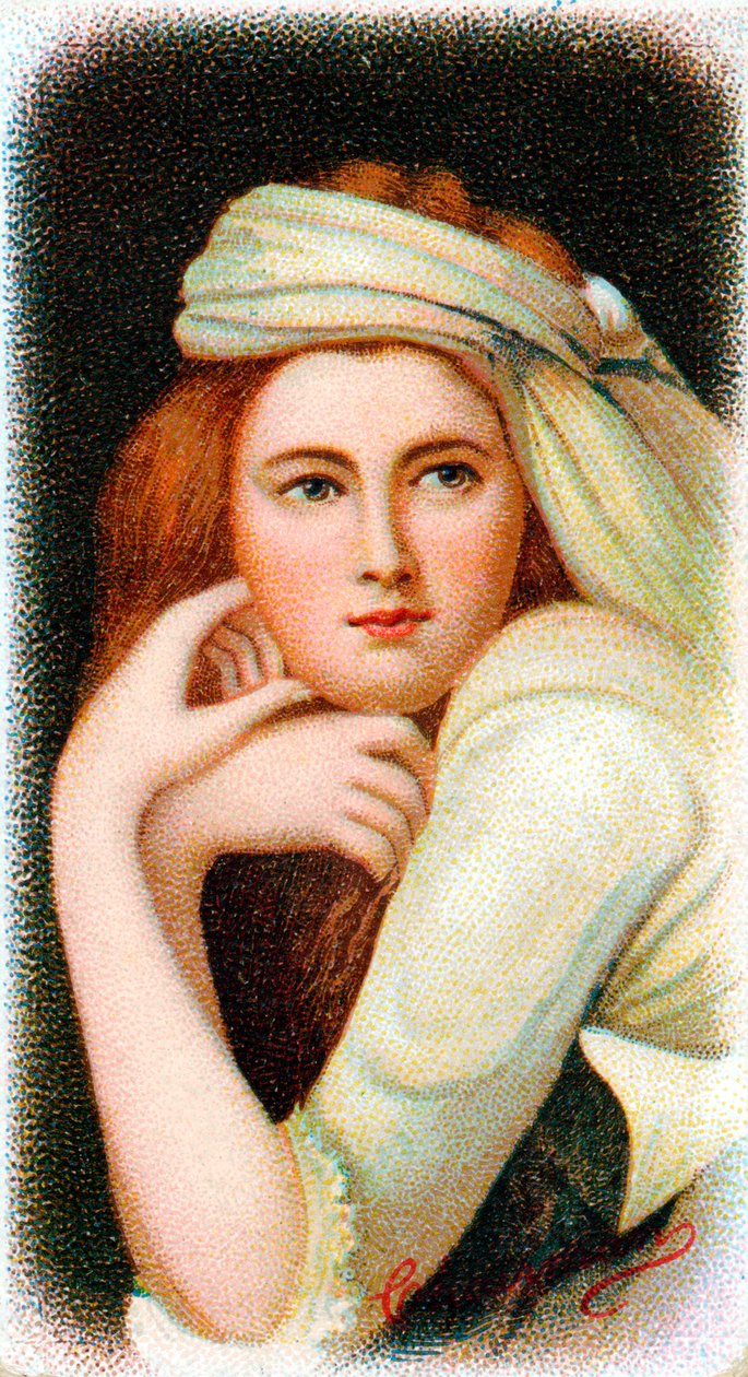 سيدة إيما هاميلتون c1765-1851 ، عشيقة هوراشيو نيلسون بواسطة غير معروف