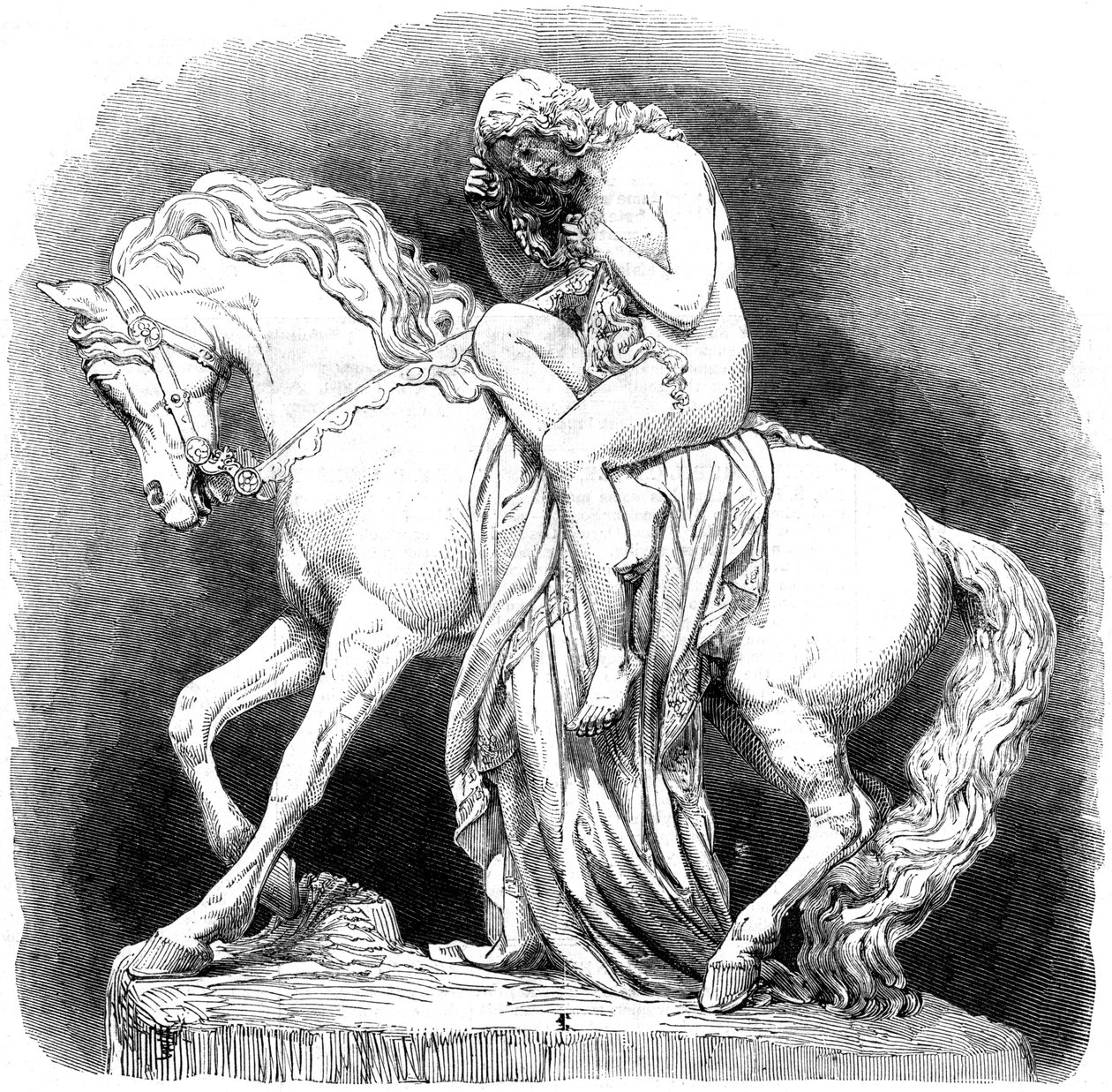 سيدة جوديفا ، 1861 بواسطة غير معروف
