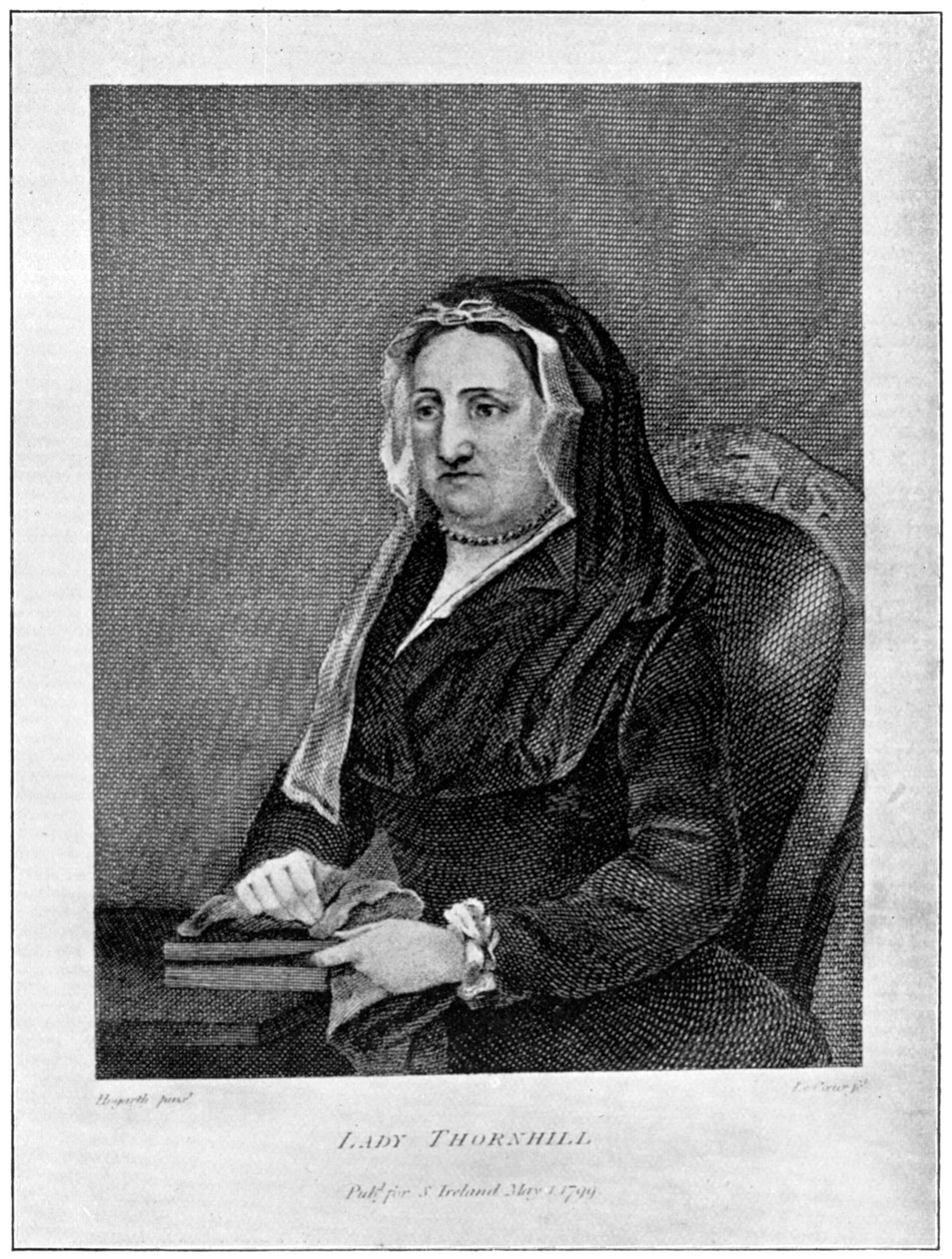 سيدة ثورنهيل ، 1799 بواسطة غير معروف