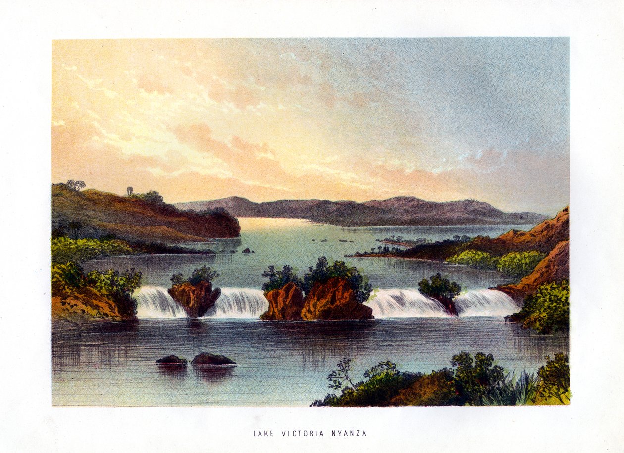 بحيرة بحيرة فيكتوريا ، c1840-1900 بواسطة غير معروف