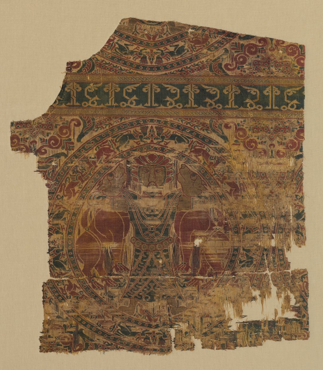 لامبا مع الخانق الأسد ، من الدلماسي سانت برنارد كالفو ، 1200-1243. بواسطة غير معروف