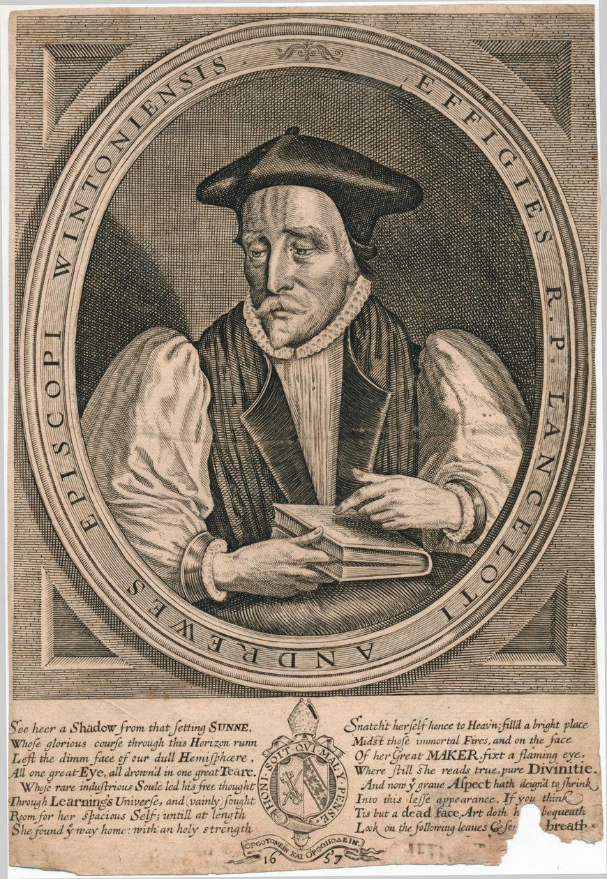 لانسلوت أندروز ، 1657. بواسطة غير معروف