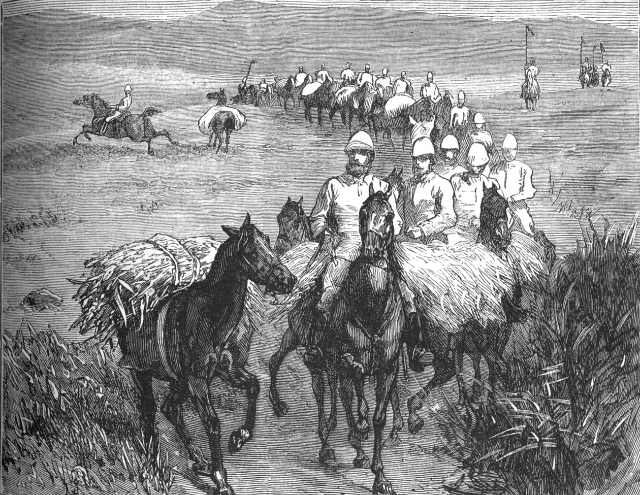 لانسر العودة من غزوة ، c1880 بواسطة غير معروف