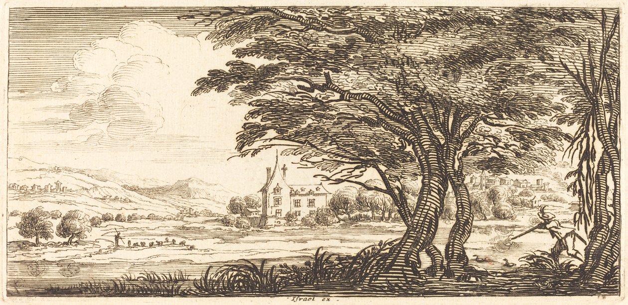 أفقي ، في عام 1635 أو بعده. بواسطة غير معروف