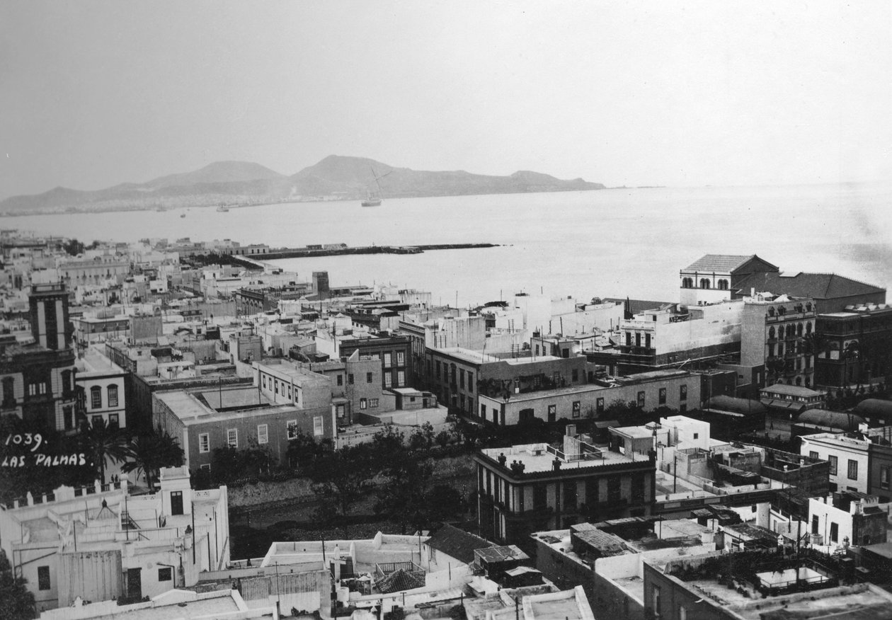 لاس بالماس ، غران كناريا ، جزر الكناري ، إسبانيا ، c1920s-c1930s بواسطة غير معروف