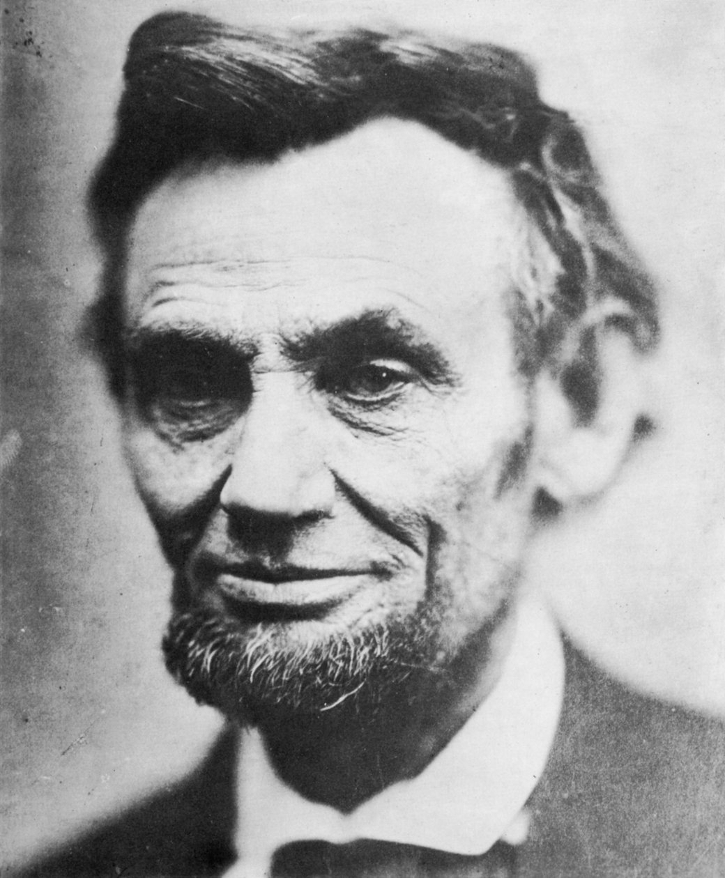 آخر صورة لإبراهام لنكولن ، 1809-1865 ، أبريل 1865 بواسطة غير معروف