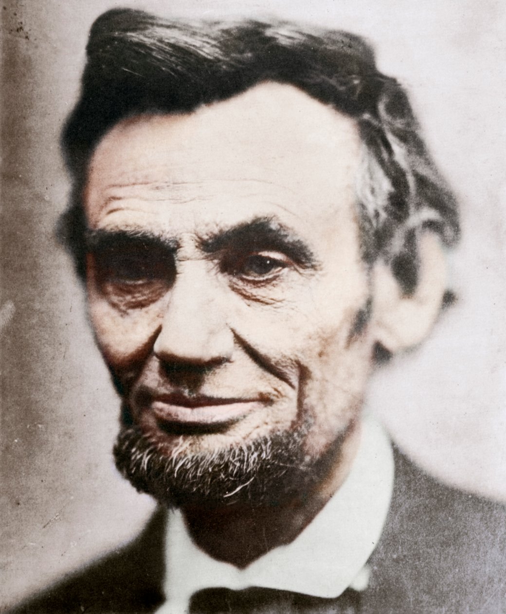 آخر صورة لإبراهام لنكولن ، 1809-1865 ، أبريل 1865 بواسطة غير معروف
