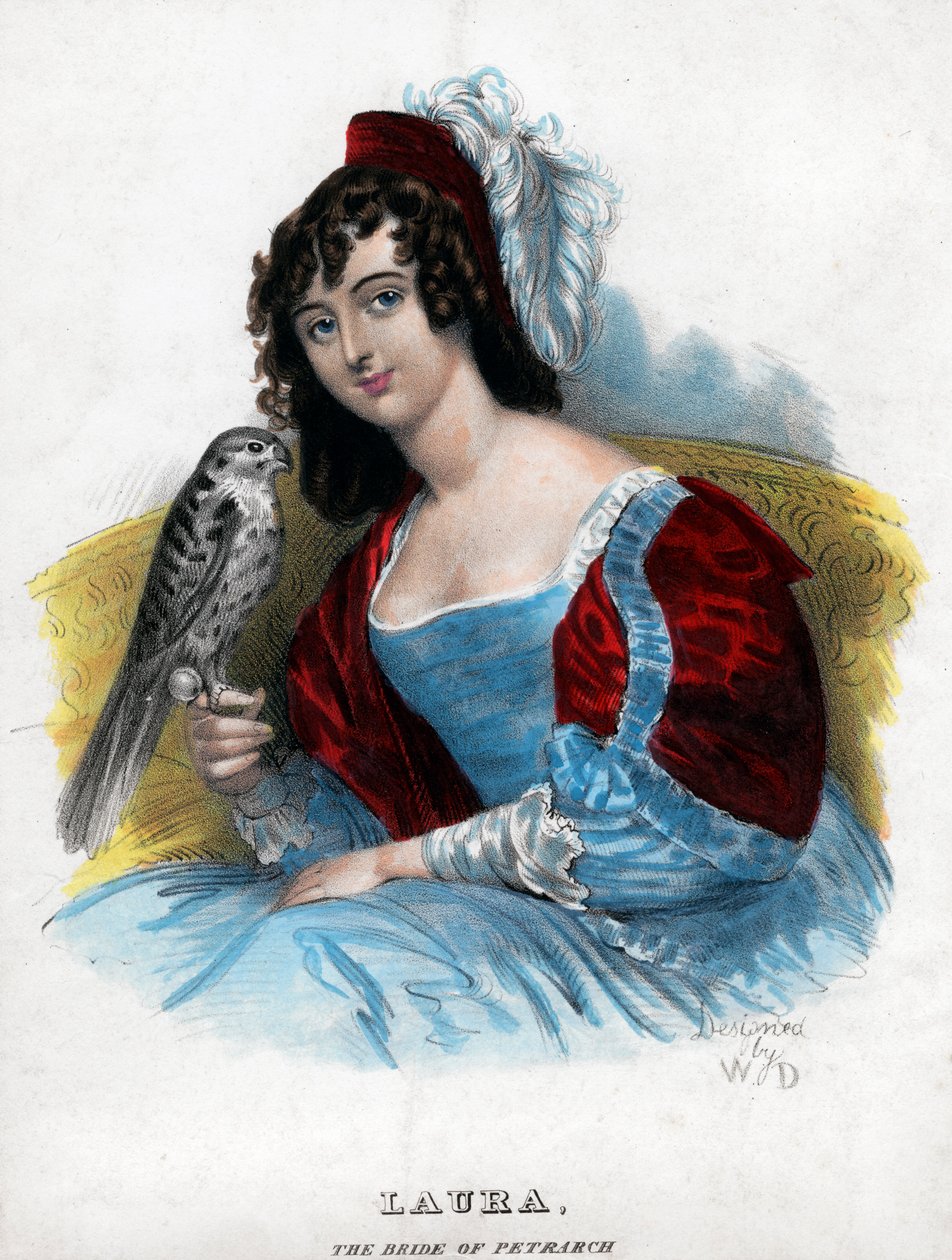 لورا ، عروس بترارك ، c1770-1840 بواسطة غير معروف