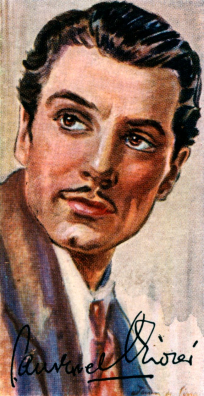 لورانس كير أوليفييه ، بارون أوليفييه ، 1907-1989 ، ممثل ومخرج إنجليزي حائز على جائزة الأوسكار ، بواسطة غير معروف