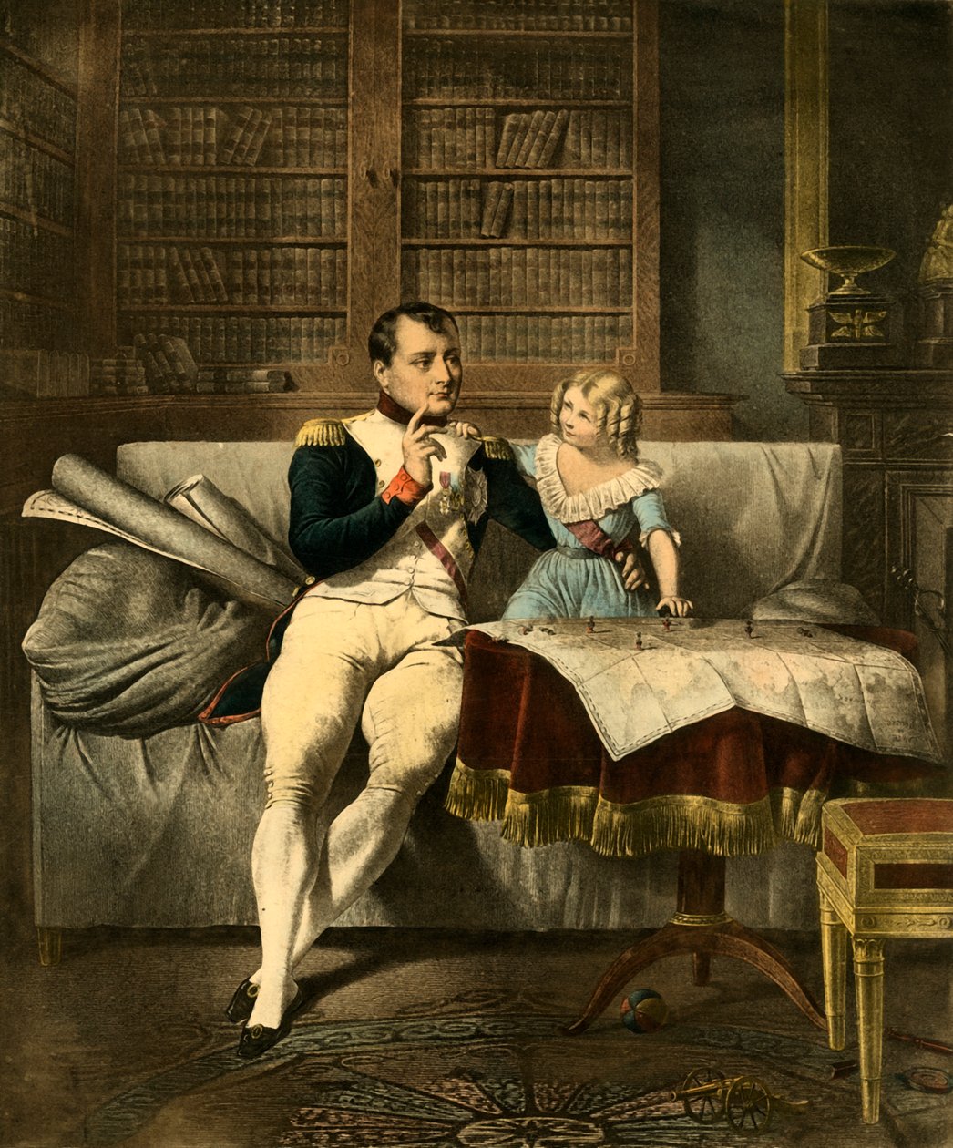 Le Cabinet de Napoleon ، القرن التاسع عشر ، 1921. بواسطة غير معروف