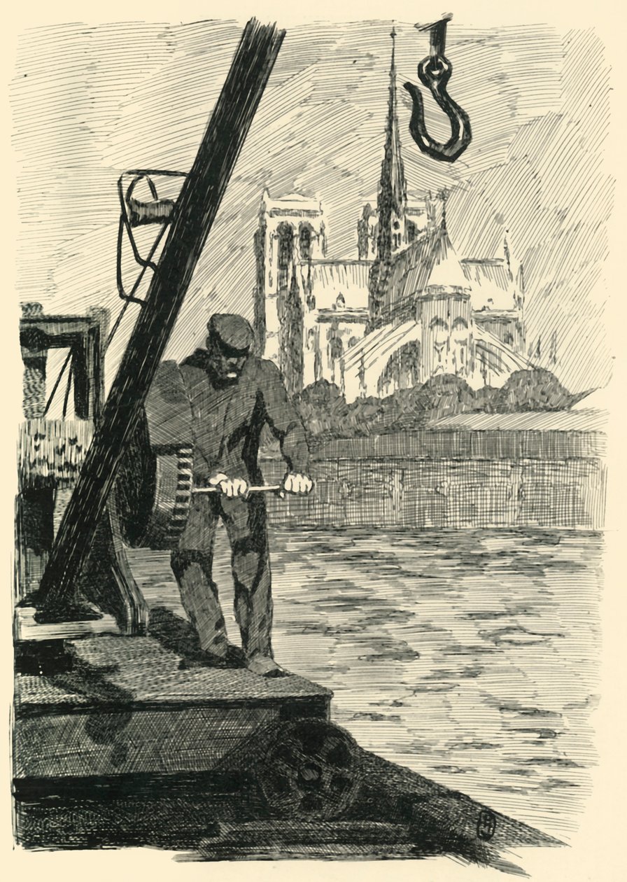 Le Chevet de Notre-Dame، Le Matin، 1903. بواسطة غير معروف