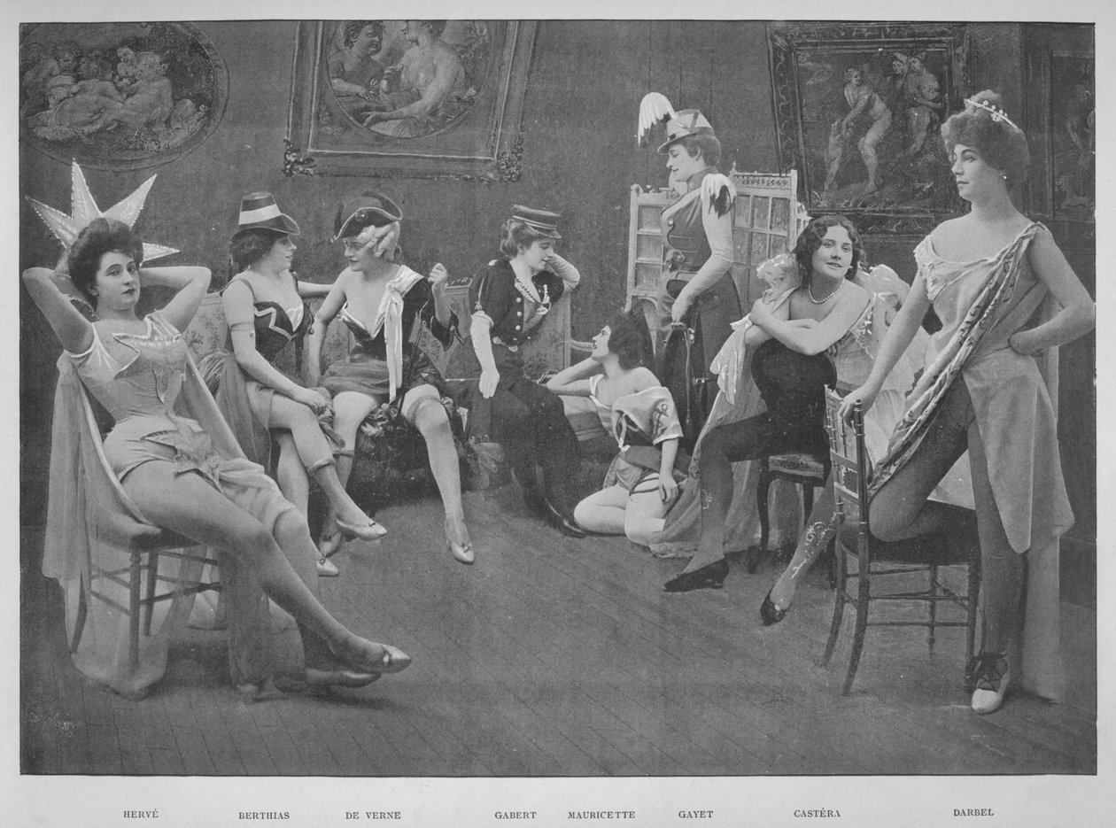 The Foyer Des Artistes ، 1900 بواسطة غير معروف