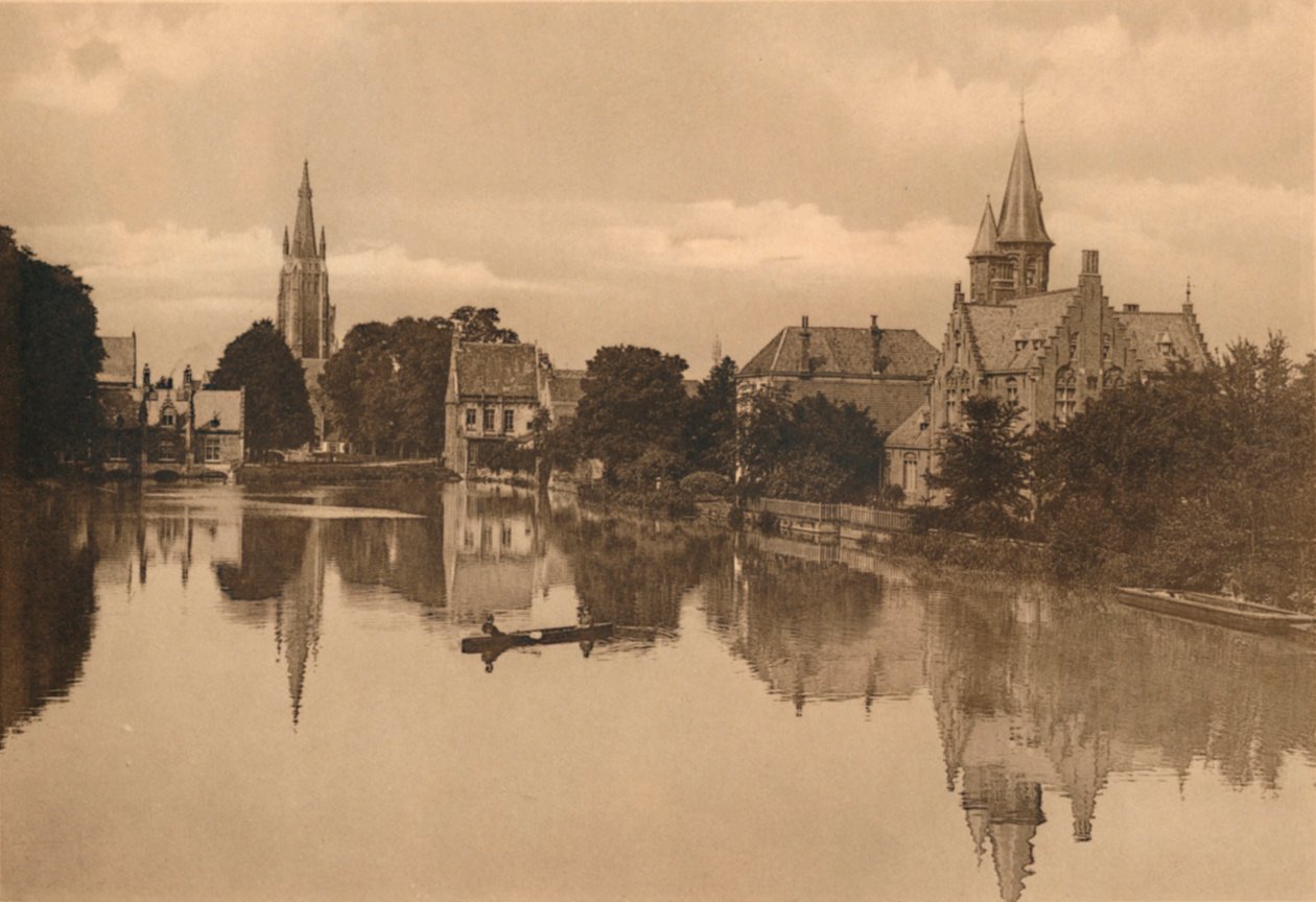 بحيرة الحب ، c1928 بواسطة غير معروف