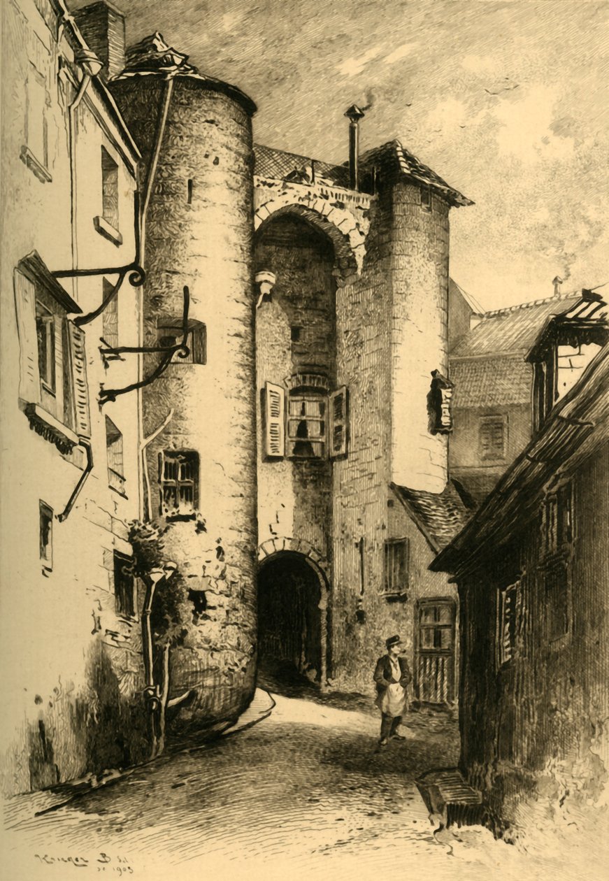 Le Passage Des Chénizelles In Laon Aisne ، 1903. بواسطة غير معروف