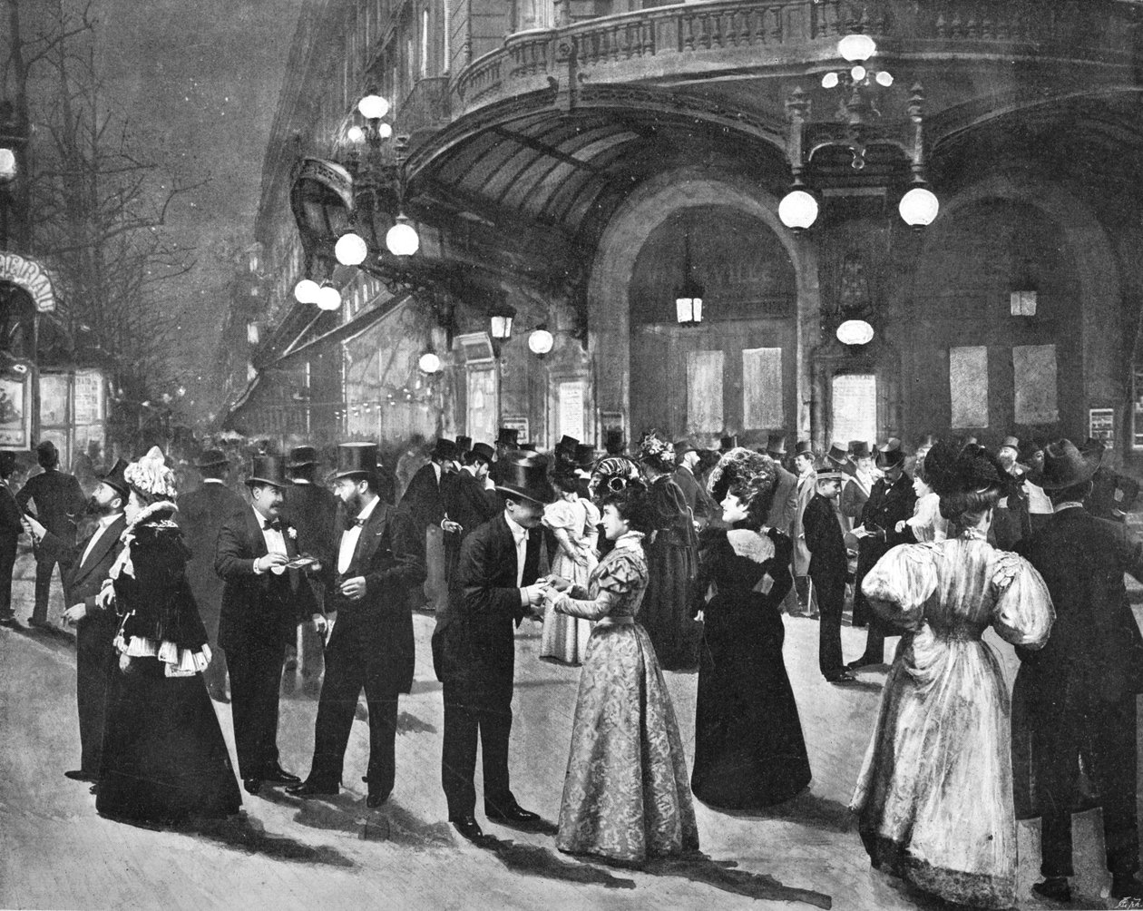مسرح Du Vaudeville - خلال العقد ، 1900 بواسطة غير معروف