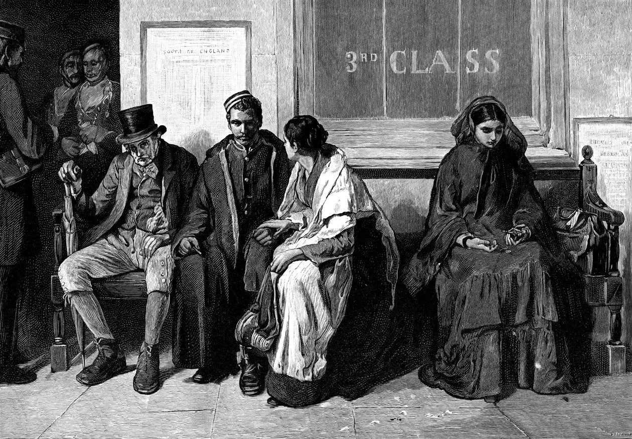 مغادرة المنزل ، 1882 بواسطة غير معروف