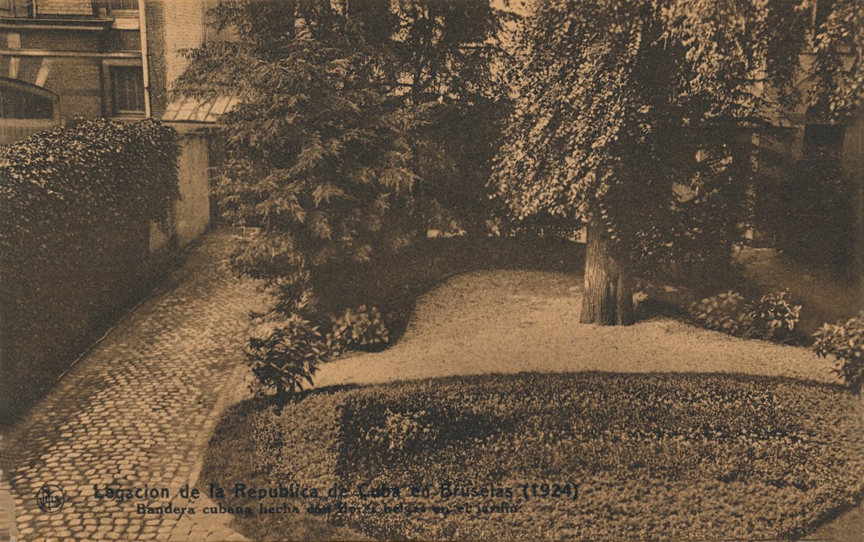 تراث جمهورية كوبا في بروكسل ، السفارة الكوبية في بروكسل ، c1924 بواسطة غير معروف
