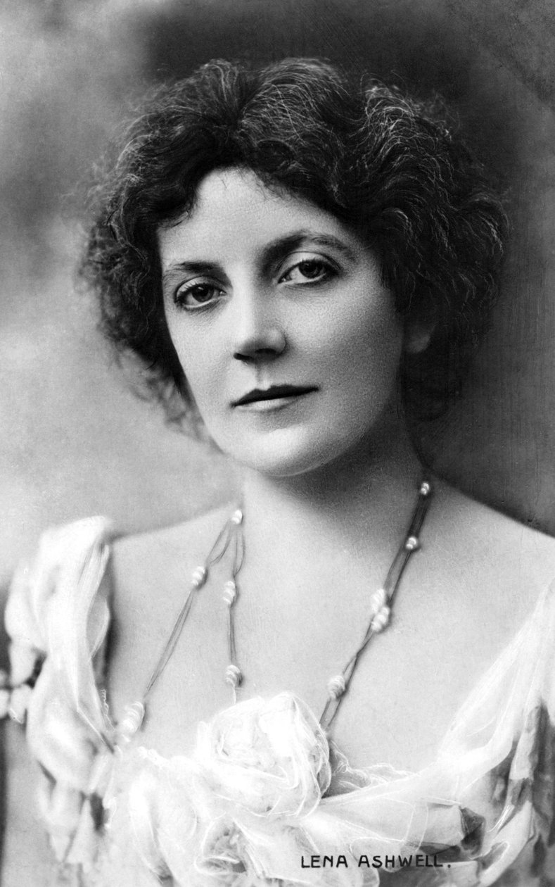 لينا أشويل 1862-1957 ، الممثلة البريطانية ، أوائل القرن العشرين بواسطة غير معروف