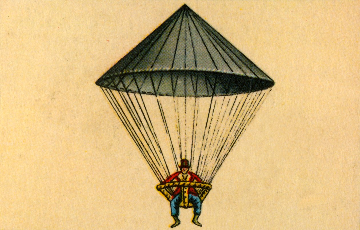 مظلة لينورماندز ، 1783 ، 1932. بواسطة غير معروف