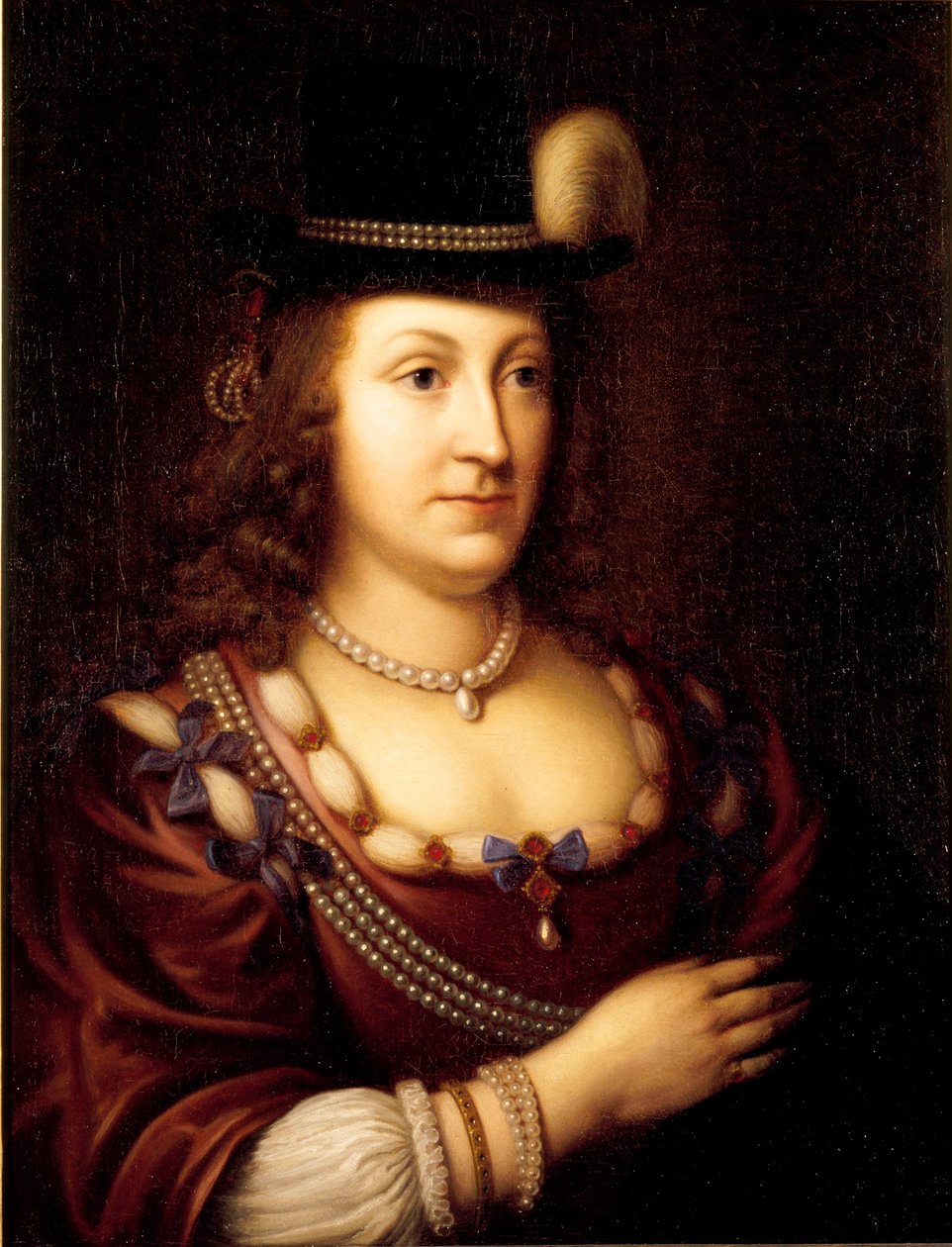 ليونورا كريستينا ، الكونتيسة أولفلدت 1621-1698 ، 1650. بواسطة غير معروف