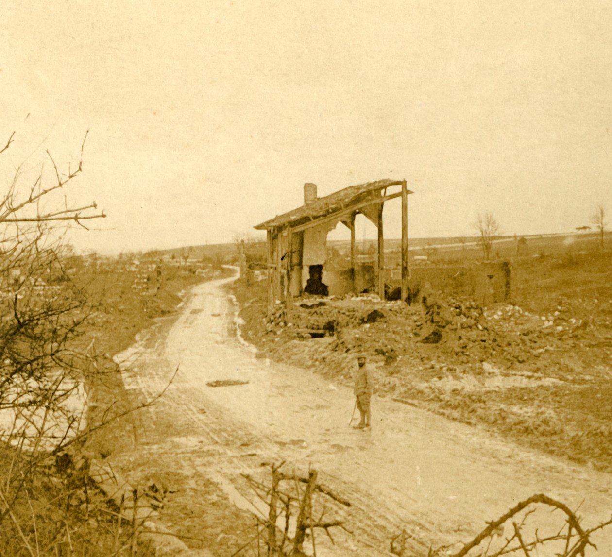 Les Hurlus ، شمال فرنسا ، c1914-c1918 بواسطة غير معروف