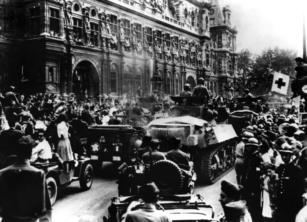 تحرير باريس ، 25 أغسطس 1944 بواسطة غير معروف