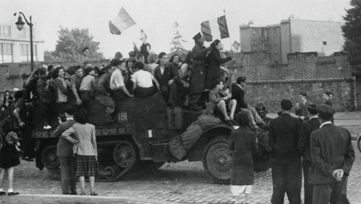 تحرير باريس ، أغسطس 1944 بواسطة غير معروف