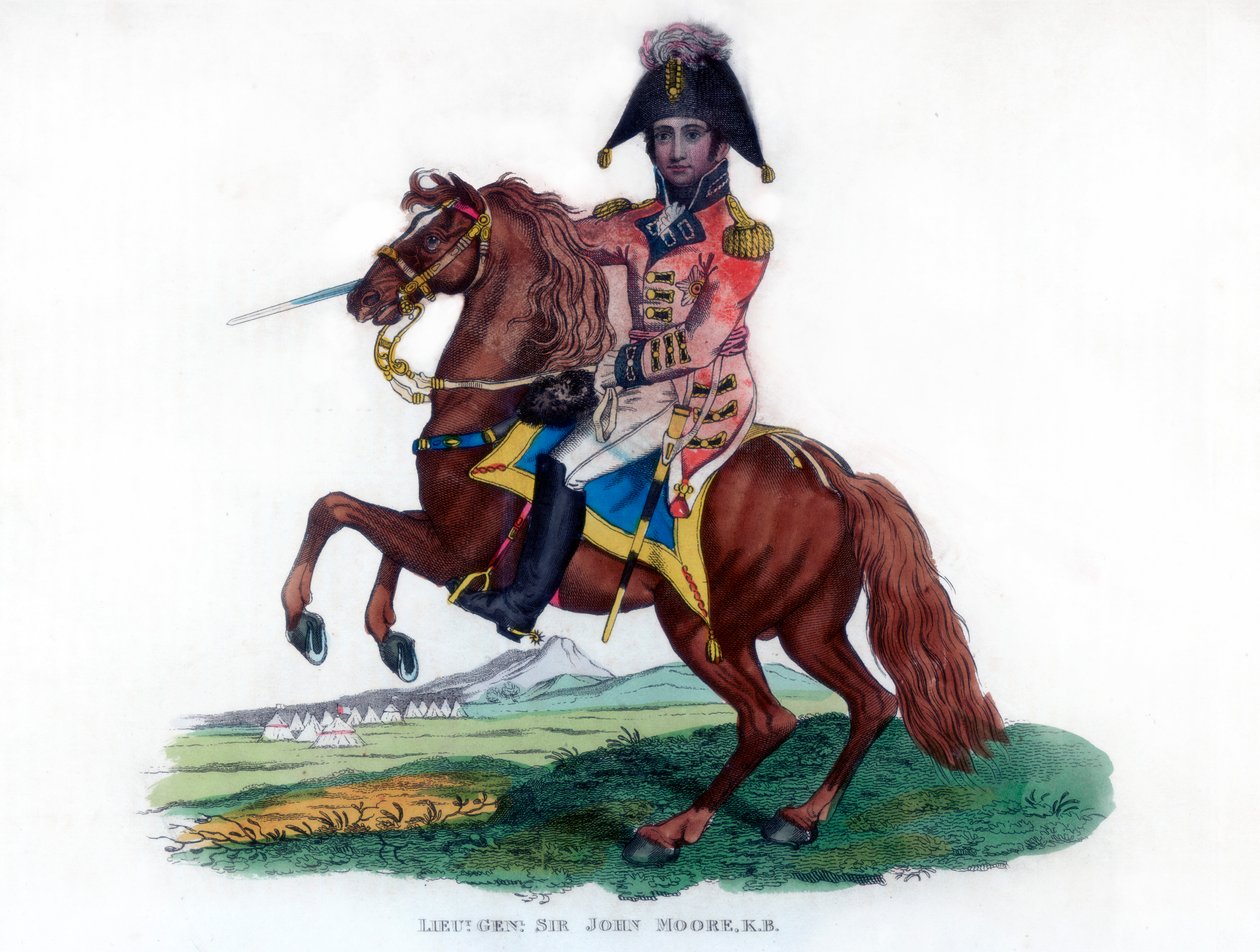 الفريق السير جون مور 1761-1809 ، 1815 بواسطة غير معروف