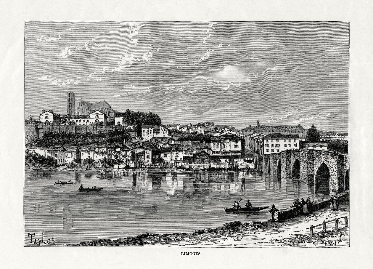 ليموج ، فرنسا ، 1879 بواسطة غير معروف